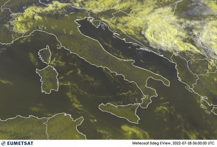 METEO AM, previsioni del tempo in Italia per il giorno 28/07/2022