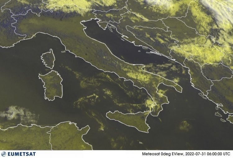 METEO AM, previsioni del tempo in Italia per il giorno 31/07/2022
