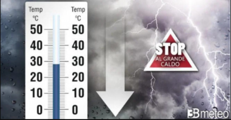Meteo: 7-9 luglio 2022 CAMBIA TUTTO. Attenzione!
