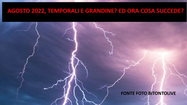 Meteo: ecco la svolta di temporali. Da Ferragosto 2022 fine anticipata? Meteo: ecco la svolta di temporali. Da Ferragosto 2022 fine anticipata?