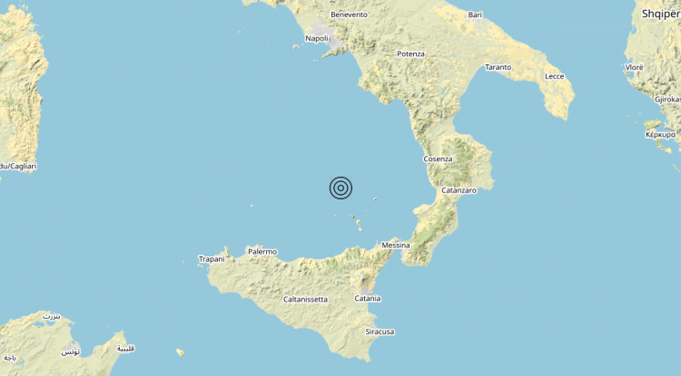 Terremoto Tirreno Meridionale (MARE) – Magnitudo 3.6