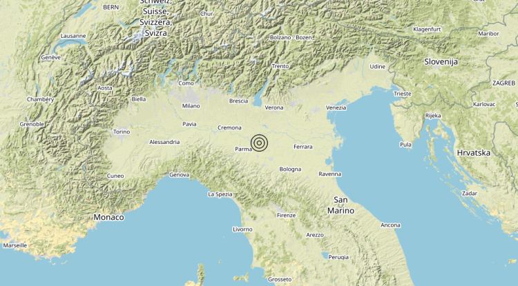 Terremoto 3 km NE Bagnolo in Piano (RE) – Magnitudo 3.0 Terremoto 3 km NE Bagnolo in Piano (RE) – Magnitudo 3.0