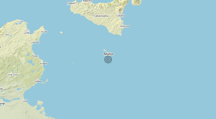 Terremoto Malta [Sea] – Magnitudo 3.5