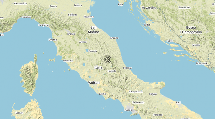 Terremoto 4 km W Accumoli (RI) – Magnitudo 3.2