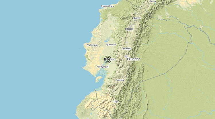 Terremoto Ecuador – Magnitudo 5.8