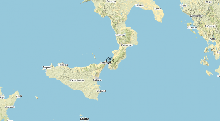 Terremoto 1 km E Sant’Alessio in Aspromonte (RC) – Magnitudo 3.0