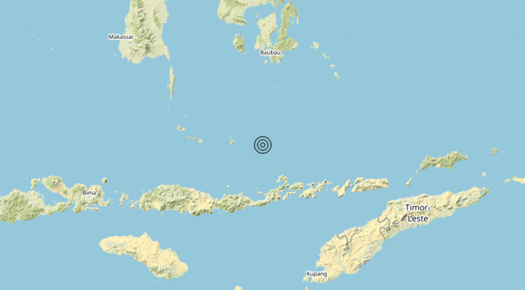 Terremoto Indonesia [Sea] – Magnitudo 5.7