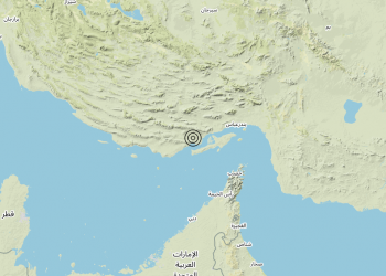 Terremoto Southern Iran [Sea: Iran] – Magnitudo 5.5