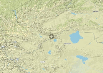 Terremoto Mongolia [Land] – Magnitudo 5.7