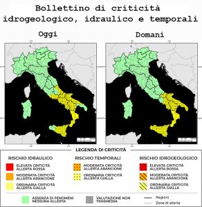 Bollettino di allerta meteo del 23/08/2022