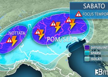 Meteo: Agosto 2022 e la sua prima crisi di identità. Spazio alla grandine?