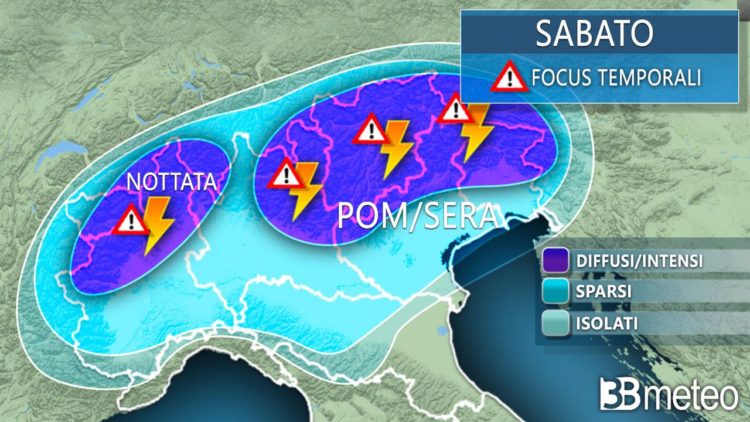 Meteo: Agosto 2022 e la sua prima crisi di identità. Spazio alla grandine?