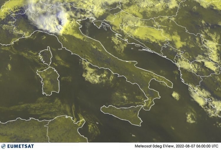 METEO AM, previsioni del tempo in Italia per il giorno 07/08/2022