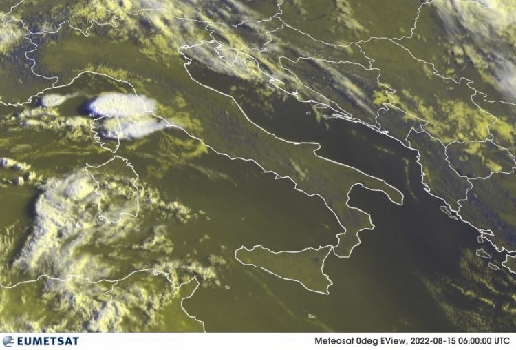 METEO AM, previsioni del tempo in Italia per il giorno 15/08/2022