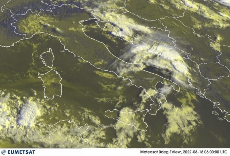 METEO AM, previsioni del tempo in Italia per il giorno 16/08/2022