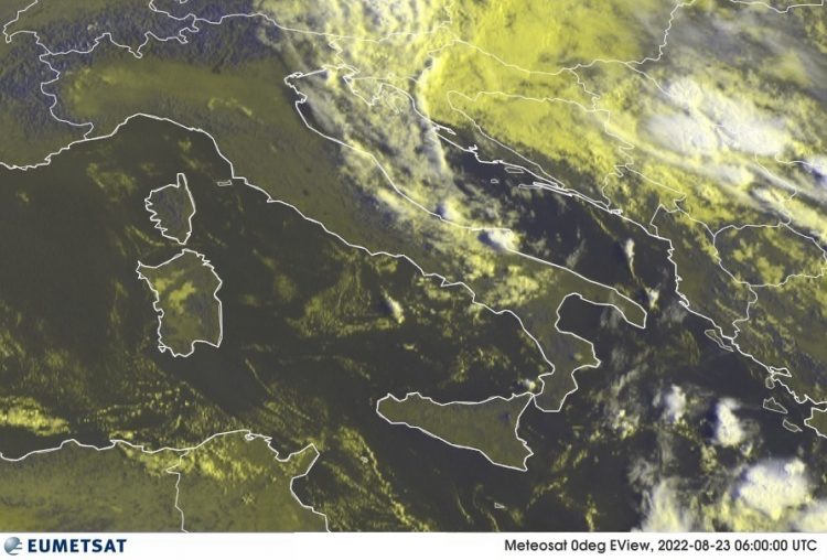 METEO AM, previsioni del tempo in Italia per il giorno 23/08/2022