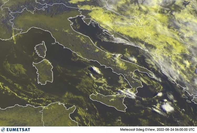 METEO AM, previsioni del tempo in Italia per il giorno 24/08/2022