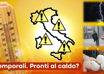 Meteo: temporali e grandine per settembre 2022