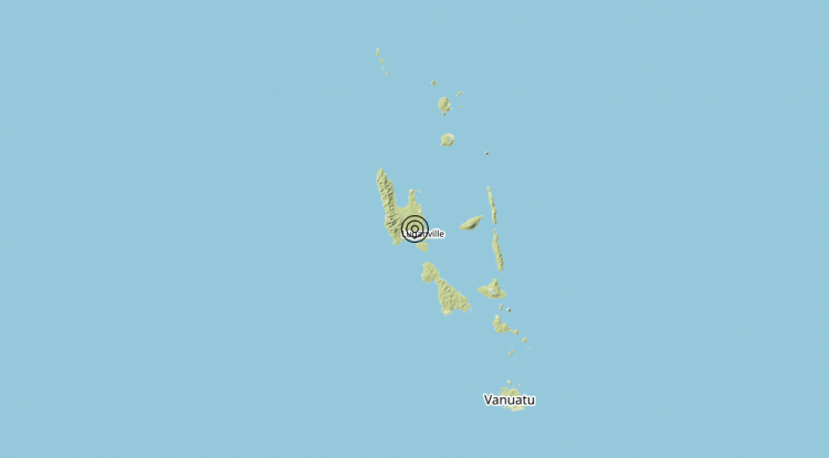 Terremoto Vanuatu Islands [Sea: Vanuatu] – Magnitudo 5.9