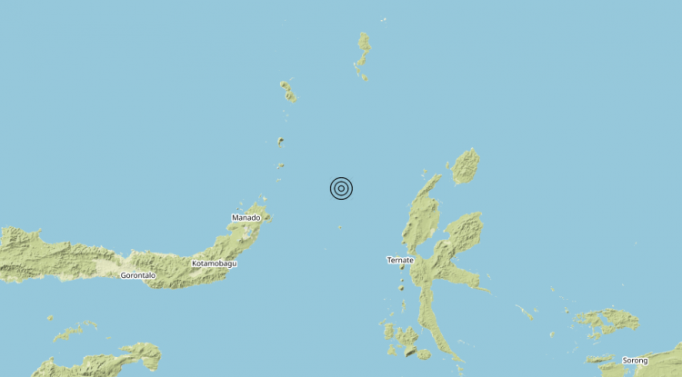 Terremoto Indonesia [Sea] – Magnitudo 5.7