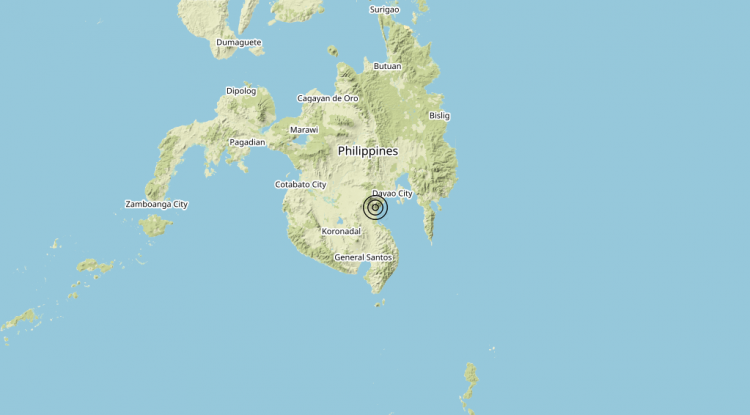 Terremoto Philippines [Land] – Magnitudo 5.5