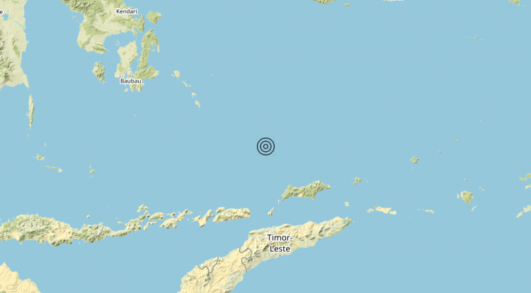 Terremoto Indonesia [Sea] – Magnitudo 5.6