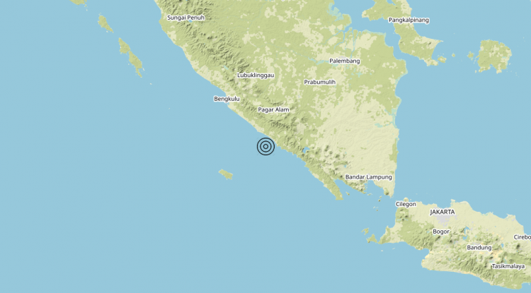 Terremoto Southern Sumatera, Indonesia [Sea: Indonesia] – Magnitudo 6.3
