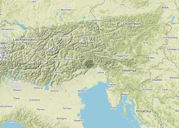 Terremoto 3 km N Frisanco (PN) – Magnitudo 3.5