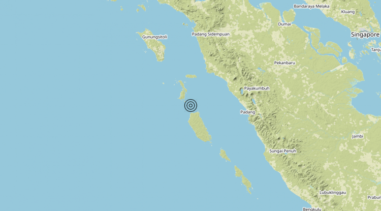Terremoto Southern Sumatera, Indonesia [Sea: Indonesia] – Magnitudo 6.3
