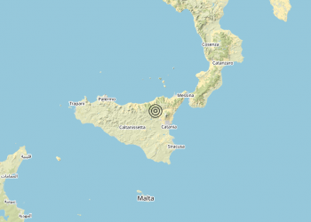 Terremoto 11 km SW Bronte (CT) – Magnitudo 3.1