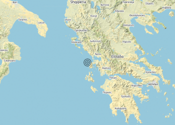 Terremoto Costa Greca Ionica (GRECIA) – Magnitudo 4.7