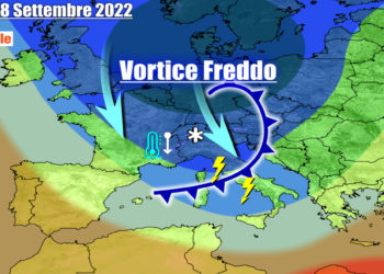 Meteo Italia: nuove perturbazioni con tantissima pioggia, temporali e neve