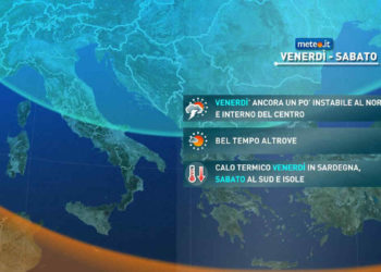 Meteo: previsioni di oggi e di domani