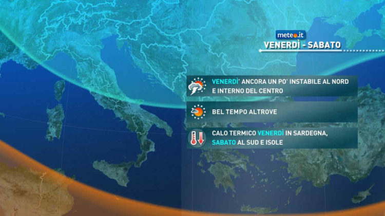 Meteo: previsioni di oggi e di domani Meteo: previsioni di oggi e di domani