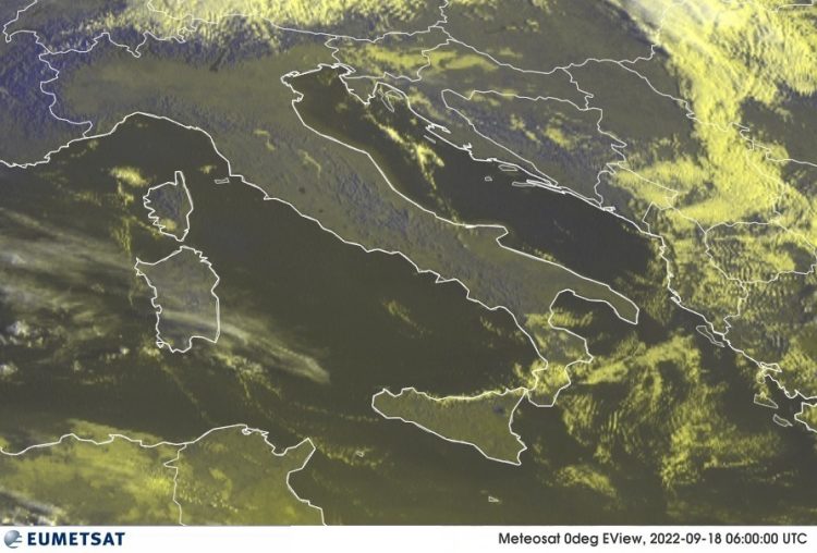 METEO AM, previsioni del tempo in Italia per il giorno 18/09/2022