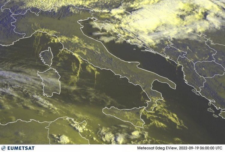 METEO AM, previsioni del tempo in Italia per il giorno 19/09/2022