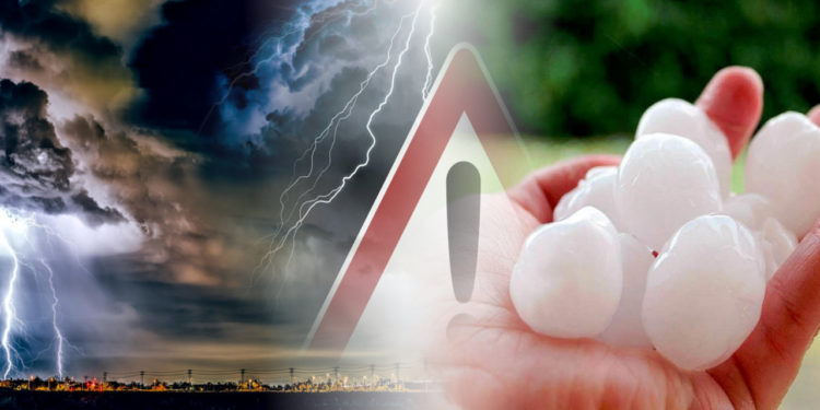 DELIRIO METEO: temporali con grandine DISTRUTTIVA?