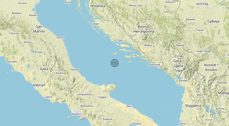 Terremoto Adriatico Centrale (MARE) – Magnitudo 3.8