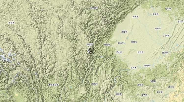 Terremoto Sichuan, China [Land: China] – Magnitudo 6.4
