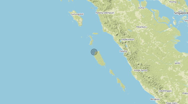 Terremoto Southern Sumatera, Indonesia [Land: Indonesia] – Magnitudo 6.4