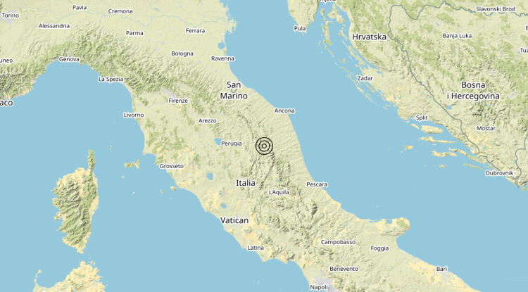Terremoto 3 km NE Visso (MC) – Magnitudo 3.0 Terremoto 3 km NE Visso (MC) – Magnitudo 3.0