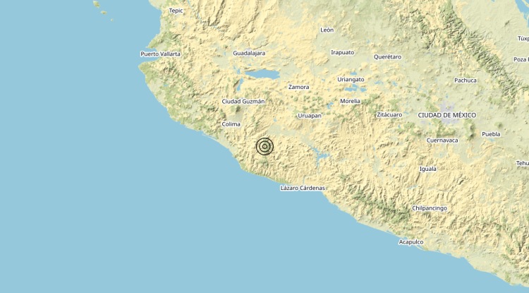 Terremoto Michoacan, Mexico [Land: Mexico] – Magnitudo 7.5