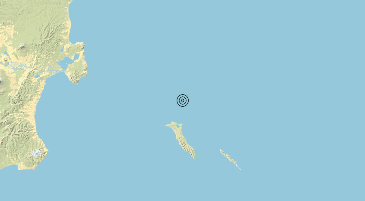 Terremoto Russia [Sea] – Magnitudo 6.1