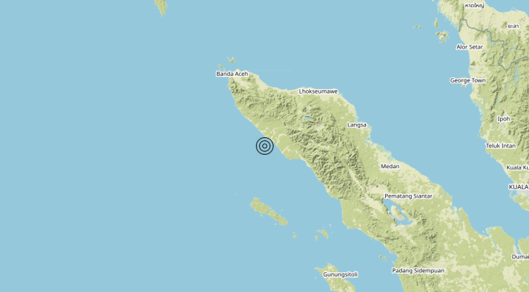 Terremoto Northern Sumatera, Indonesia [Sea: Indonesia] – Magnitudo 6.3