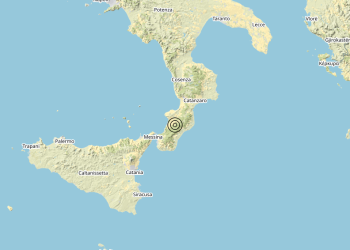 Terremoto 5 km NW Antonimina (RC) – Magnitudo 3.1