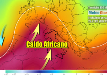 Meteo: luglio 2024 con valori infernali. Modelli prevedono 45 gradi. Ecco dove