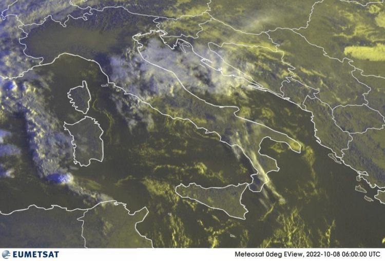 METEO AM, previsioni del tempo in Italia per il giorno 08/10/2022