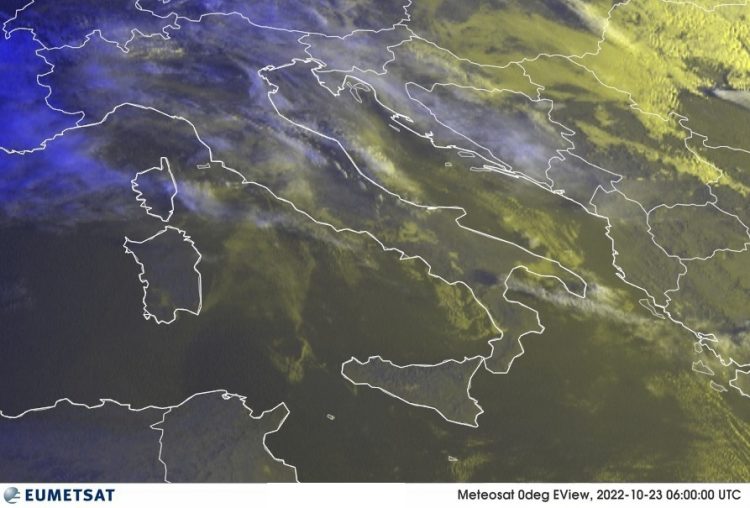 METEO AM, previsioni del tempo in Italia per il giorno 23/10/2022