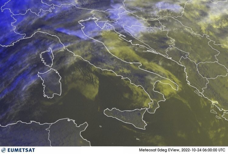 METEO AM, previsioni del tempo in Italia per il giorno 24/10/2022
