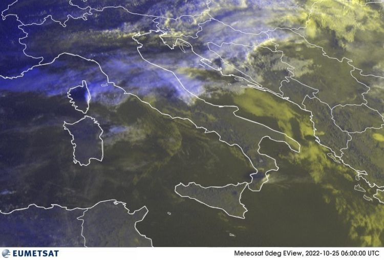 METEO AM, previsioni del tempo in Italia per il giorno 25/10/2022
